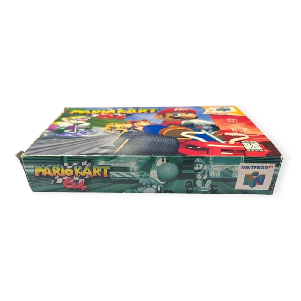 Mario Kart 64 Nintendo 64 N64 Game with Box and Manual Authentic 1997 Racing CIB
